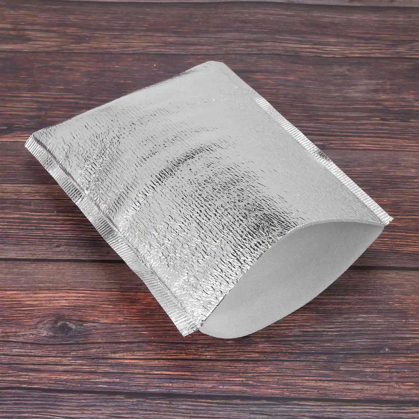 KIMLUD, 50Pcs Lunch Cooler Bag Insulation Folding Picnic Portable Ice Pack Food Thermal Bag Food Delivery Drink Carrier Insulated Bag, KIMLUD Womens Clothes