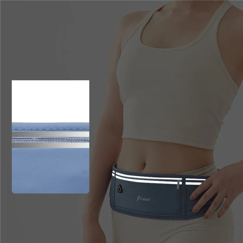 Waterproof Waist Pack Unisex Running — Sky Blue | KIMLUD