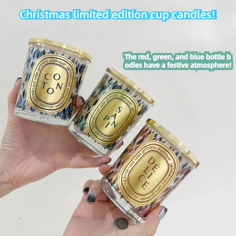Aromatherapy Soy Wax Candle Cafe Chantilly Coffee Vanilla Cream — Ivory | KIMLUD