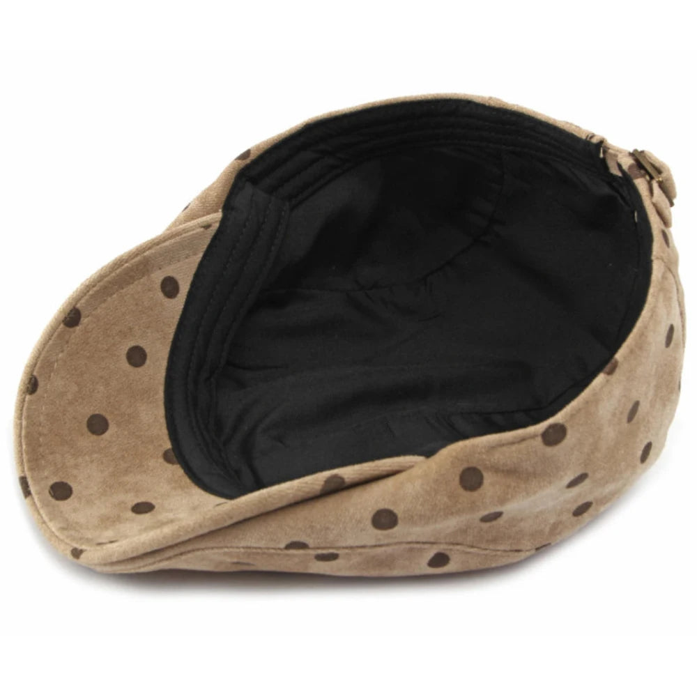 Beret – Retro Artist Painter Style – Faux Suede | KIMLUD