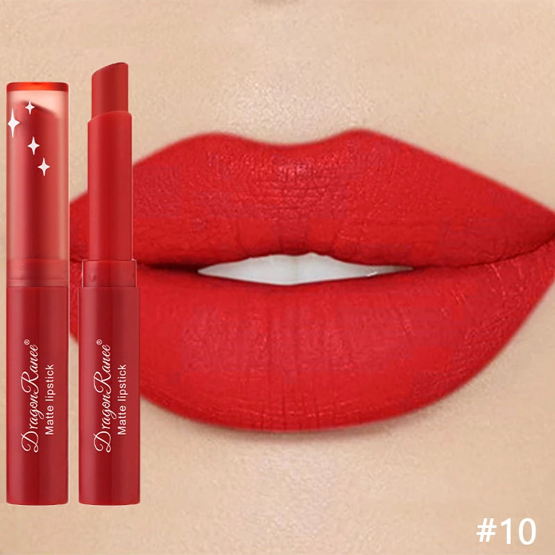 Matte Lipstick Waterproof Long-Lasting Velvet Finish Hydrating Formula — Nude Pink | KIMLUD