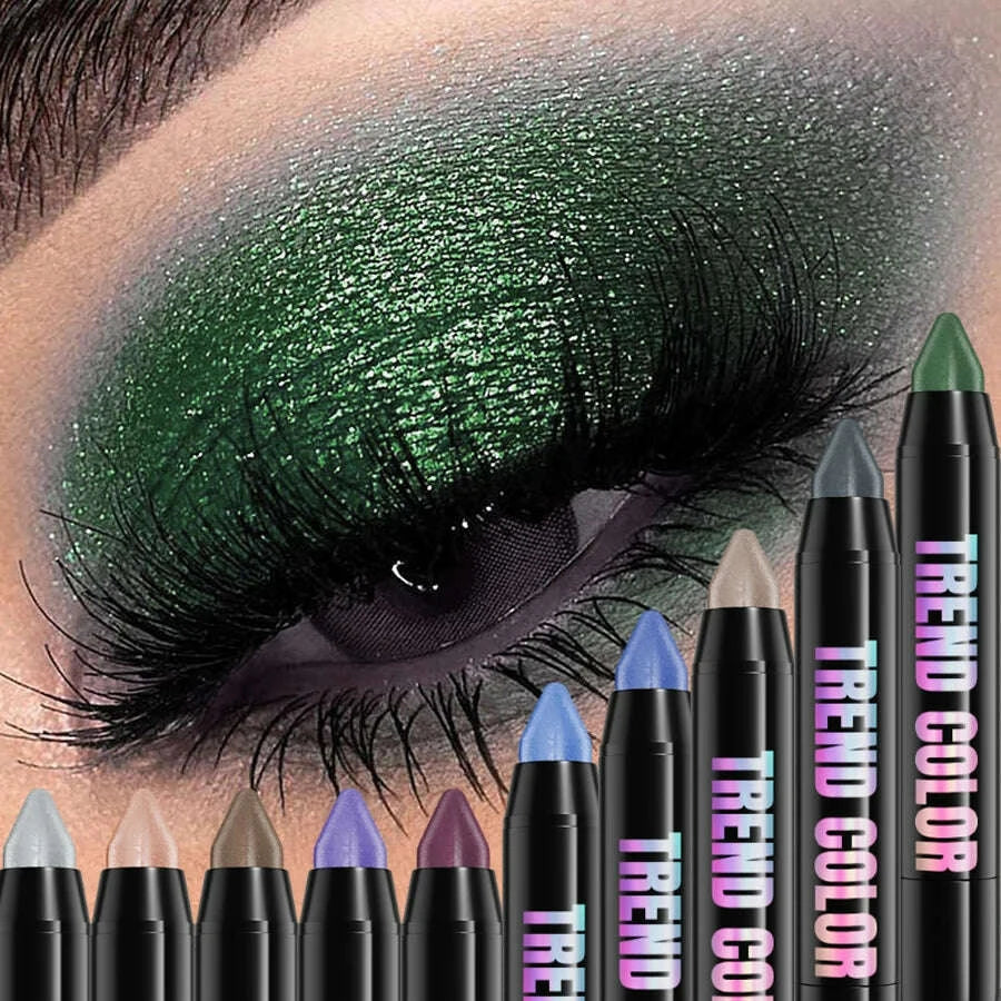19-color-1pcs-smoky-dark-green-eyeshadow-pen-stick-waterproof-metallic-glitter-eye-shadow-highlighter-pencil-makeup-tool-cosmetkimludkimlud-35575044