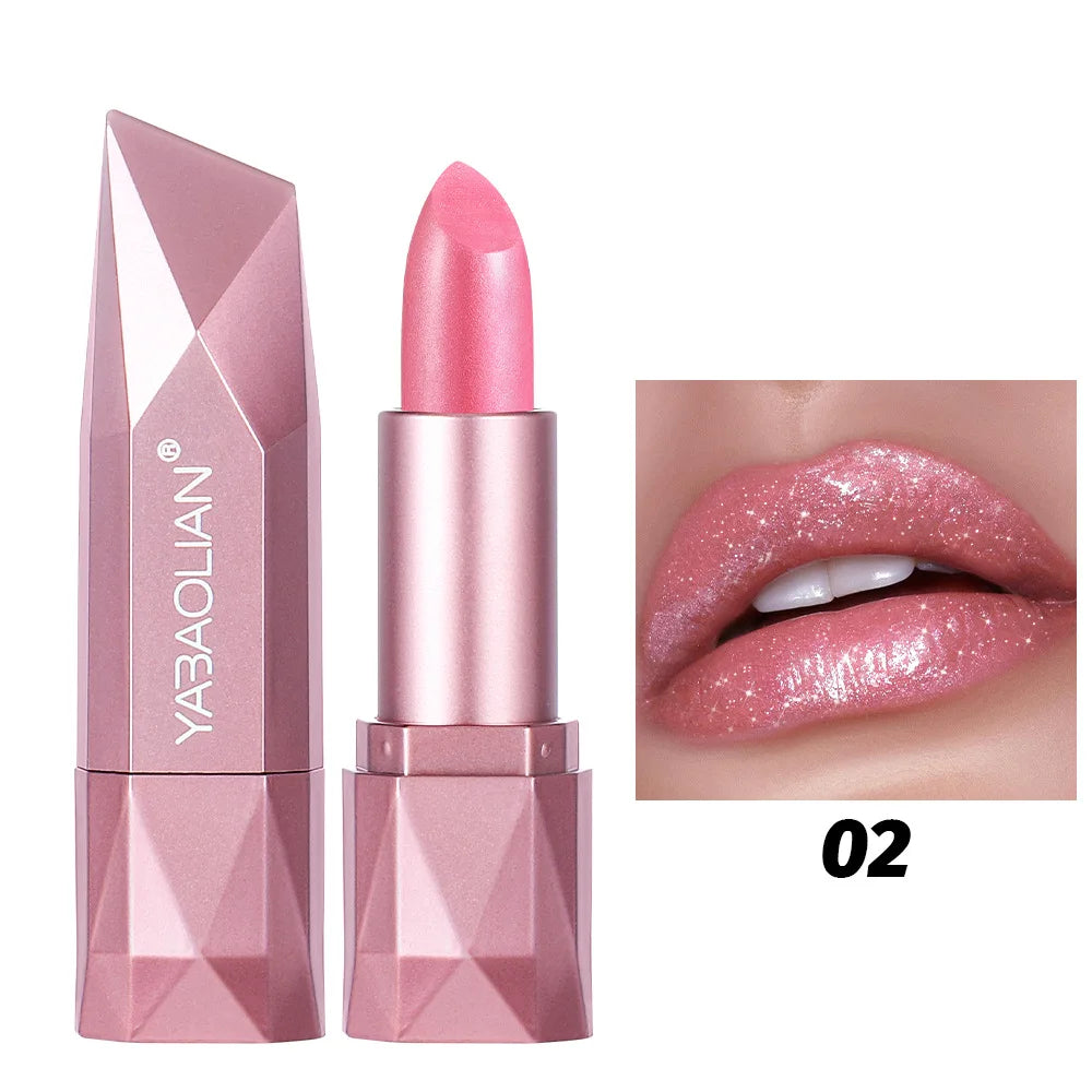 Lipstick – Diamond Shine – Pearlescent Golden | KIMLUD