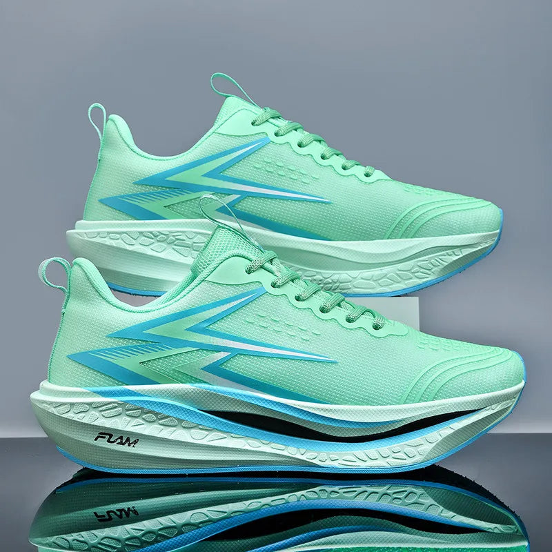 Men Running Shoes Speciality Marathon Sports Shoes Breathable Lightweight Carbon Board Women's Trend Athletic Sneakers Women