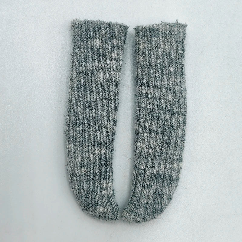 Cloth Socks For Blythe Doll Long Stockings — Black | KIMLUD