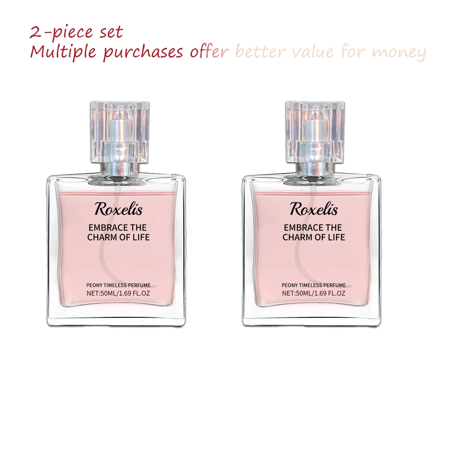 Exquisite Luxurious Floral Perfume — Peony Pink | KIMLUD