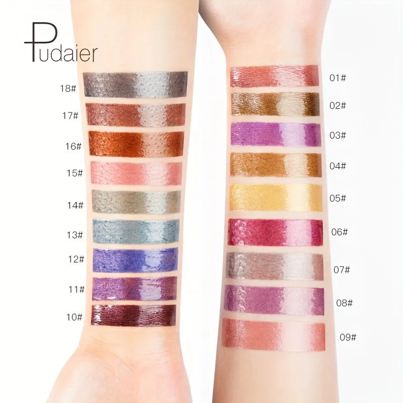 Metallic Lip Gloss Set Waterproof Long-Lasting — Mauve Rose | KIMLUD