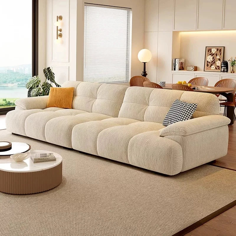 Nordic Modern Memory Foam Sofa — Olive Green | KIMLUD
