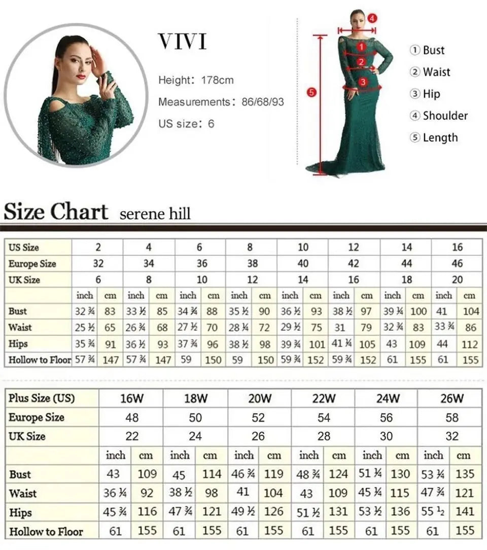 KIMLUD, Arabic Beige Sexy A Line Beaded Elegant Long Evening Dresses Gowns For Women Wedding Party With Gloves 2023 BLA72009 Serene Hill, KIMLUD Womens Clothes