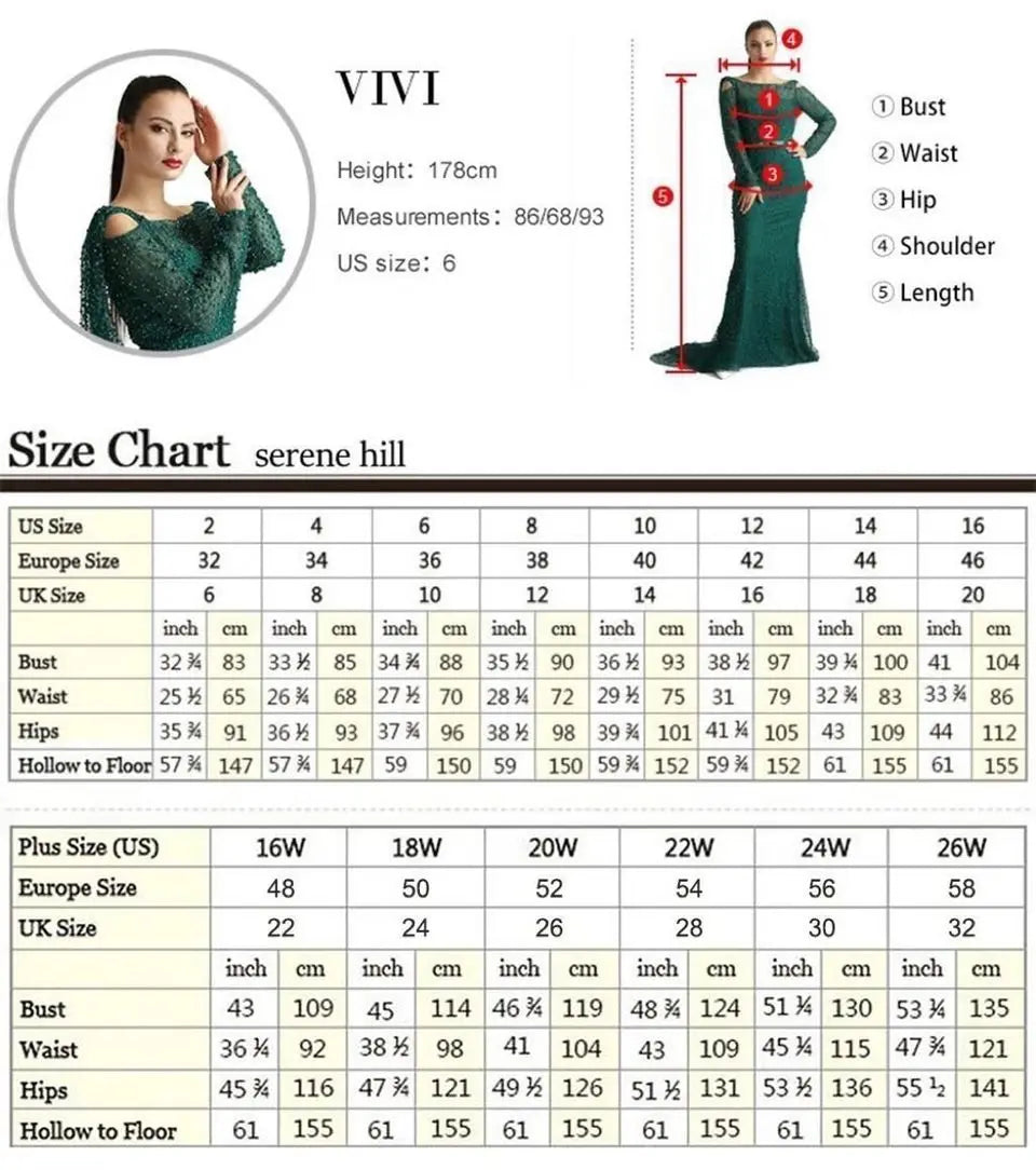 Arabic Beige Sexy A Line Beaded Elegant Long Evening Dresses Gowns For Women Wedding Party With Gloves 2023 BLA72009 Serene Hill - KIMLUD