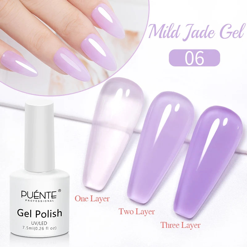 Reflective Glitter Gel Nail Polish Multidimensional Holographic Sparkle, UV-Curable Finish — Pink Lilac | KIMLUD