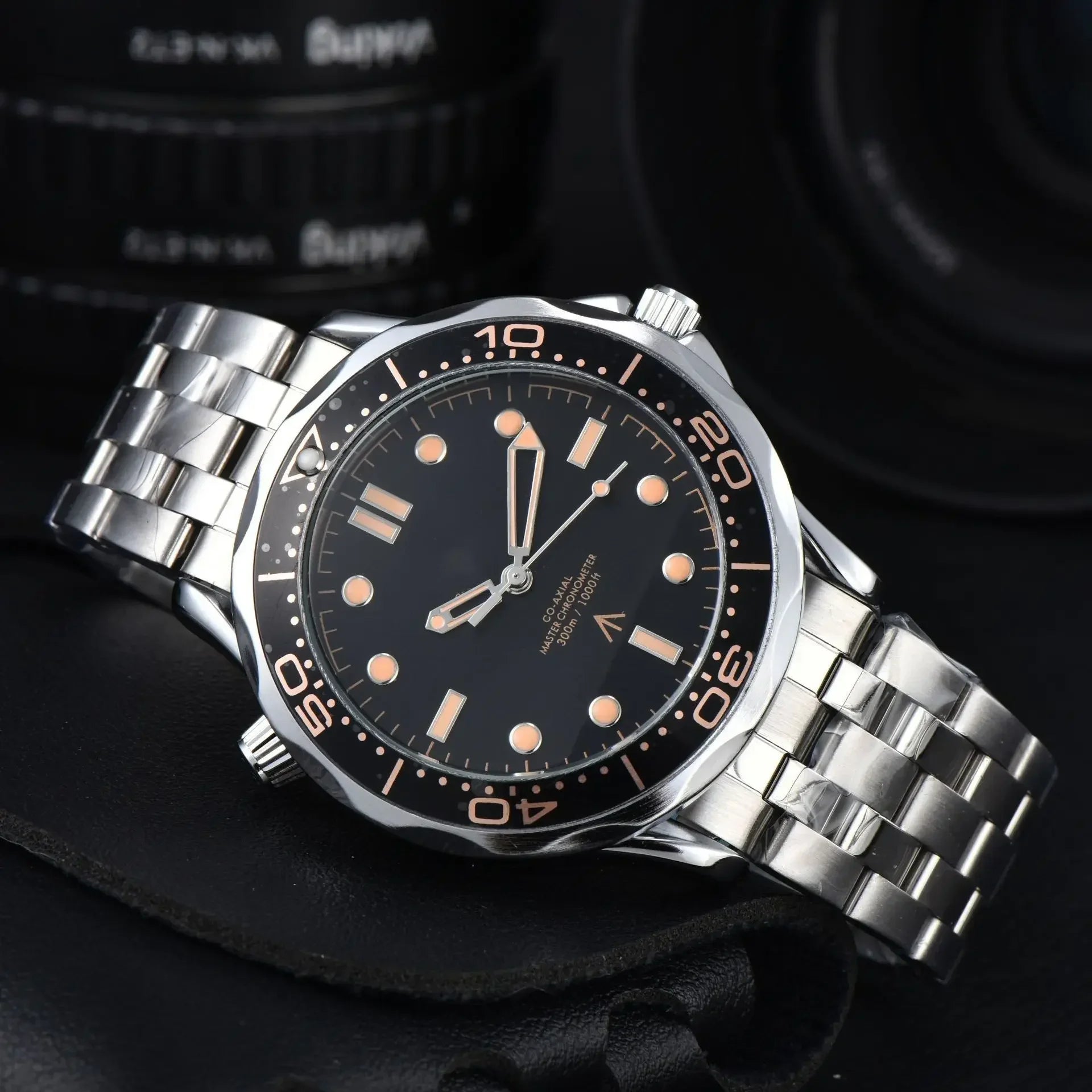 2025 AAA+ Automatic Mens Watch Mechanical Self Wind Movement Net Stainless Steel Nylon Strap Luxury Fashion Watches