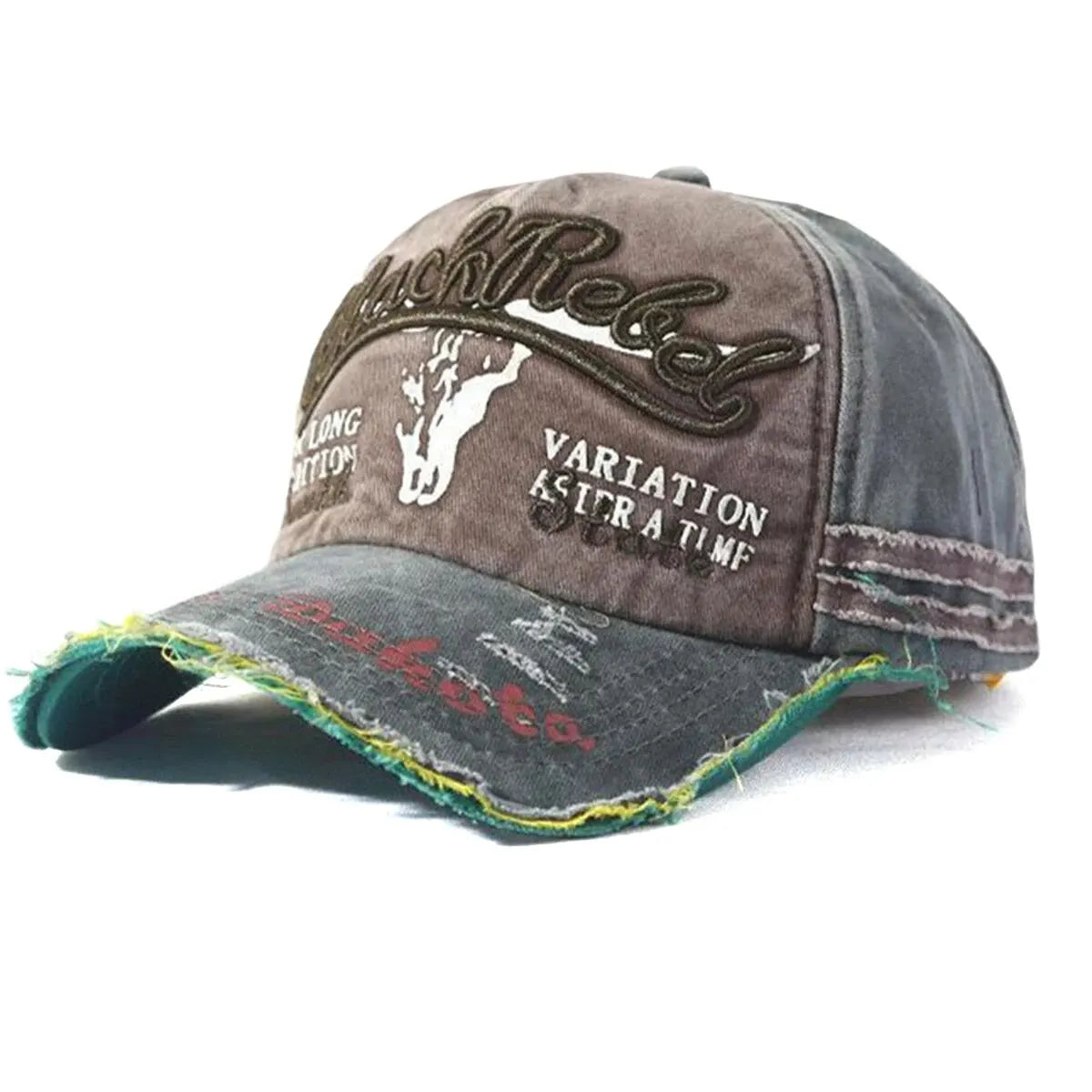 Cotton Baseball Cap Snapback Mesh — Black | KIMLUD