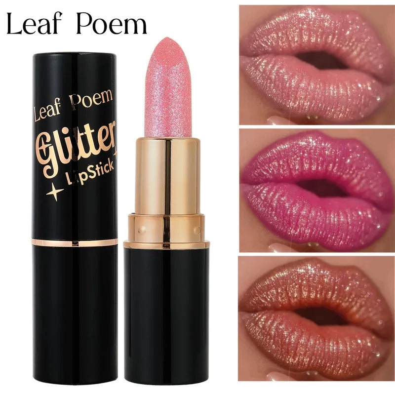 Lip Gloss – Long-Lasting Waterproof – Pearlescent – Gold | KIMLUD