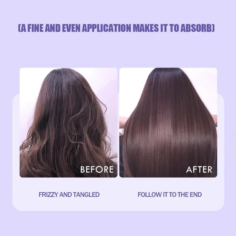 Essential Oil Hair Spray Repair Dry Anti-Frizz Smooth — Golden Amber | KIMLUD