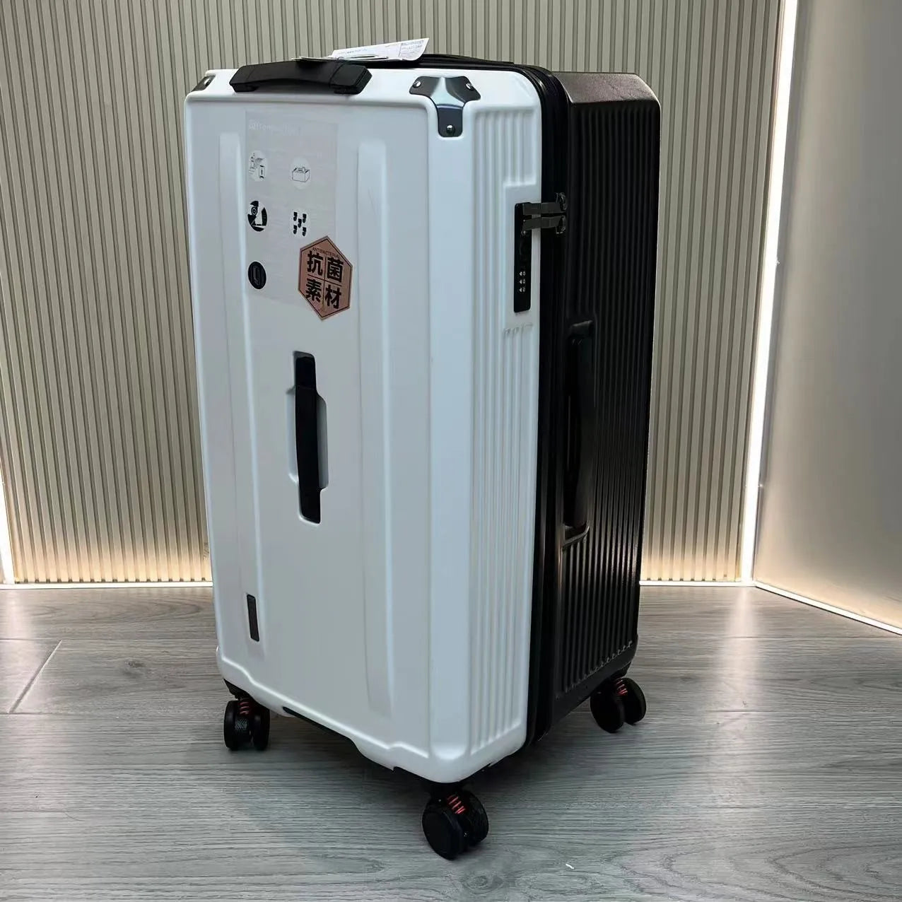 Large Size Suitcase with Five Wheels Brake Luggage Carrier 28 inch PC Material Cabin Trip Suitcase TSA Lock 32/36/50 inches