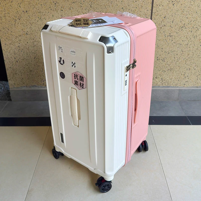 KO-KU Carrier 28-inch Large Size Luggage 40/50 inch Explosion-proof Five Wheels Brake Travel Suitcases Thickened PC Material