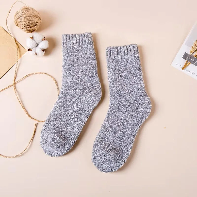 Polyester Spandex Socks Solid Color — Black | KIMLUD