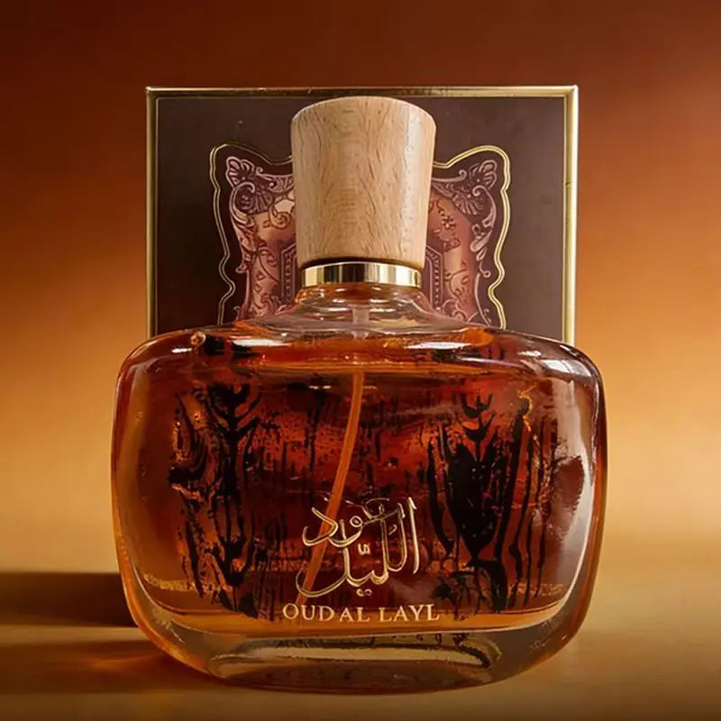 Oud Cedar Sandalwood Eau De Parfum — Gold | KIMLUD