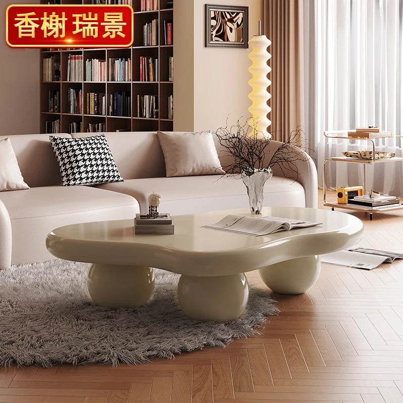 Black Modern Side Table Round Organizer Minimalist Unique Coffee Tables Premium Nordic Tavolino Da Salotto Home Furniture