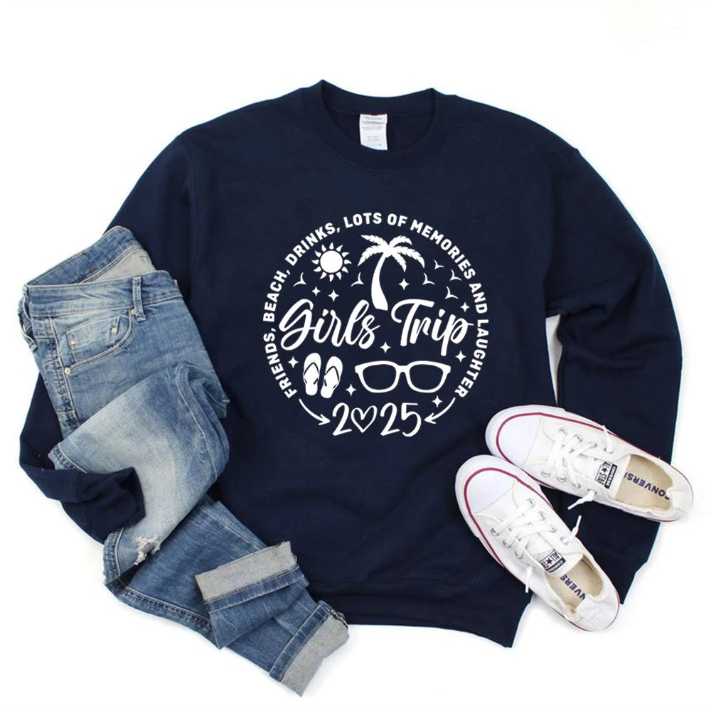 Soft Knit Graphic Print Sweatshirt — Beige | KIMLUD