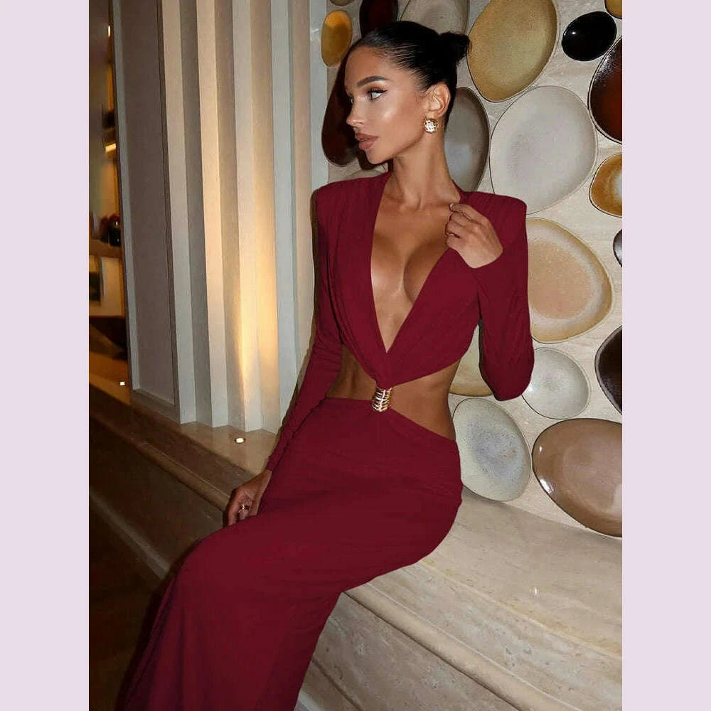 sisterlinda-sexy-waistless-long-dress-women-ruched-deep-v-neck-full-sleeve-metal-buckle-patchwork-prom-party-elegant-clothingkimlud-womens-fashion-34624994