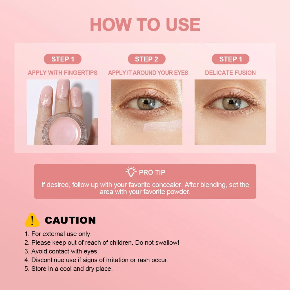 Eye Brightening White Skin Cover Dark Dark Circles Under Eye Law Fine Lines Are Suitable For European USA Girls Eye Cosmetics