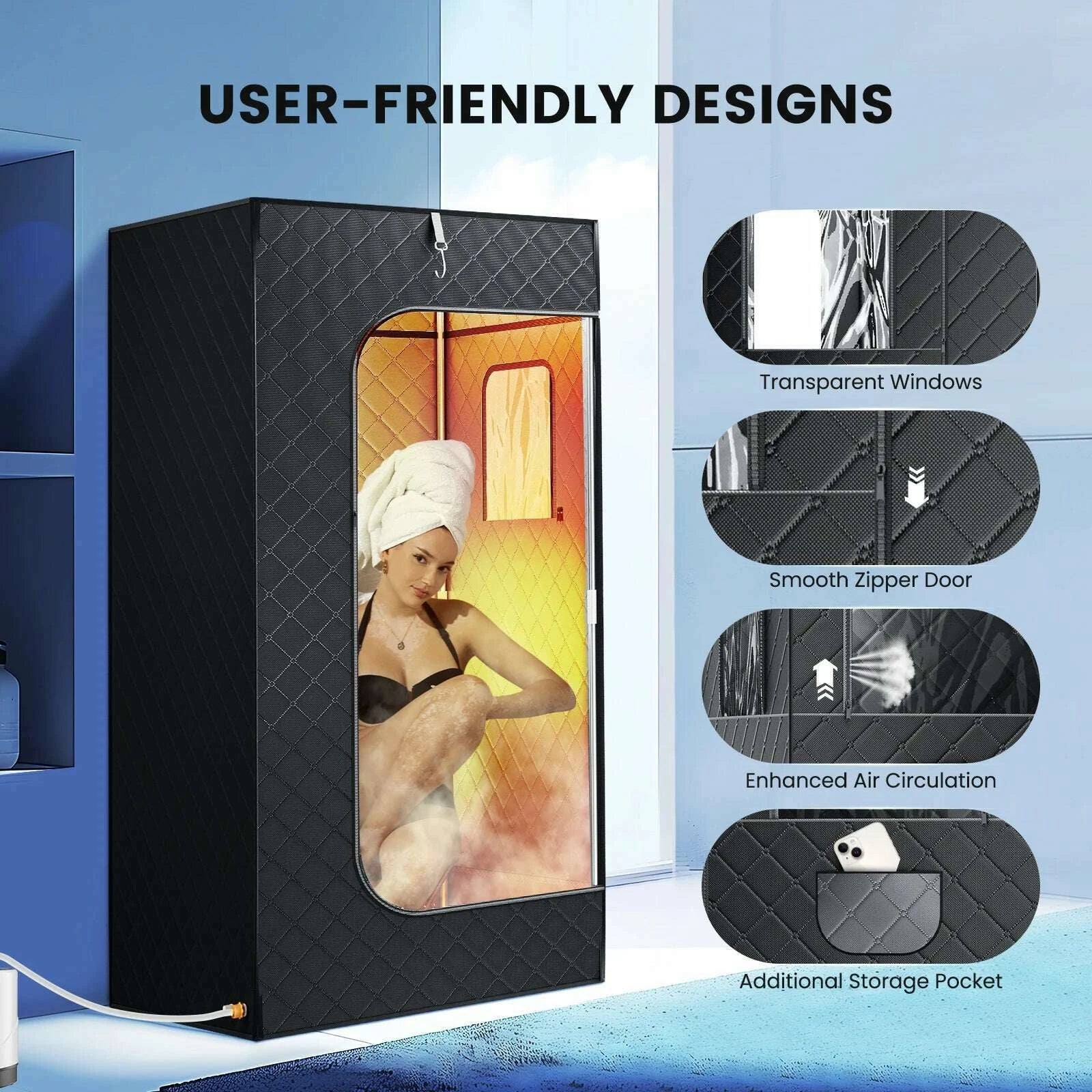 full-body-home-steam-sauna-set-26l-large-steam-pot-one-person-sauna-spa-with-time-temperature-remote-control-detox-therapykimlud-womens-fashion-34602967