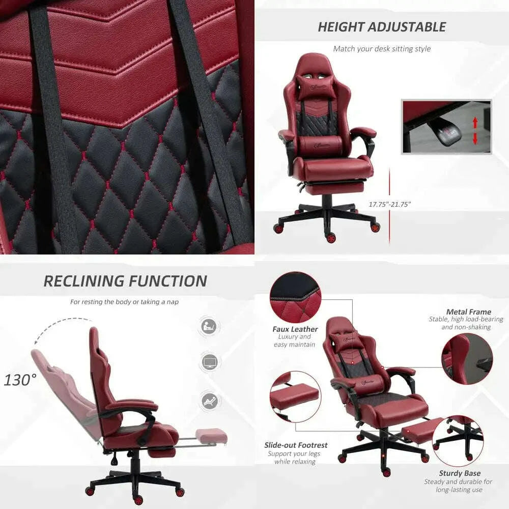 high-back-swivel-reclining-gaming-chair-with-footrest-lumbar-support-adjustable-height-red-leatherettekimludkimlud-35574082