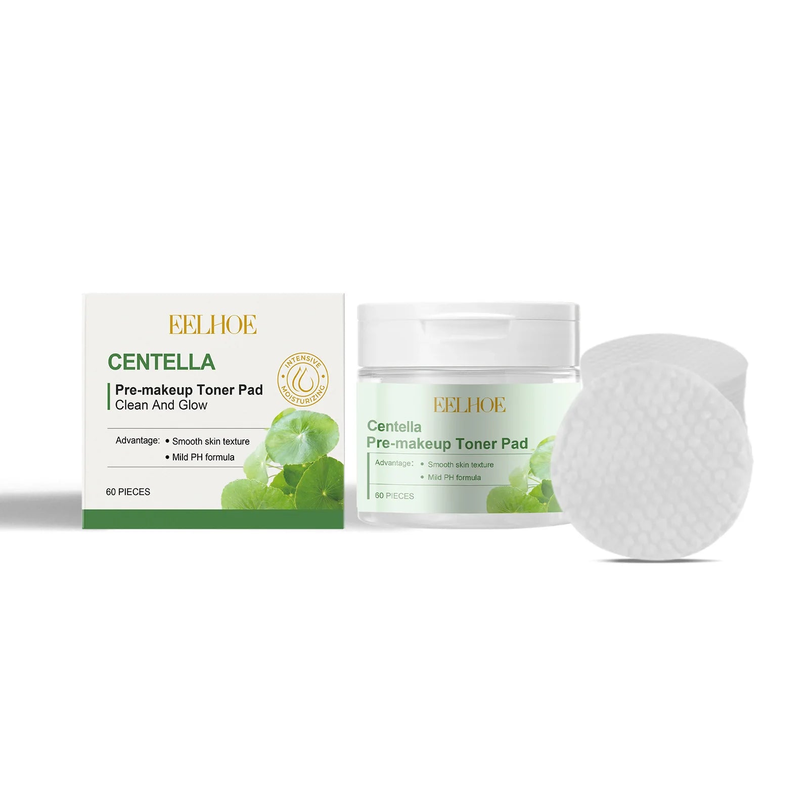 Centella Skincare Set Facial Moisturizing Pore Care Acne Control Brightening — Soft White | KIMLUD