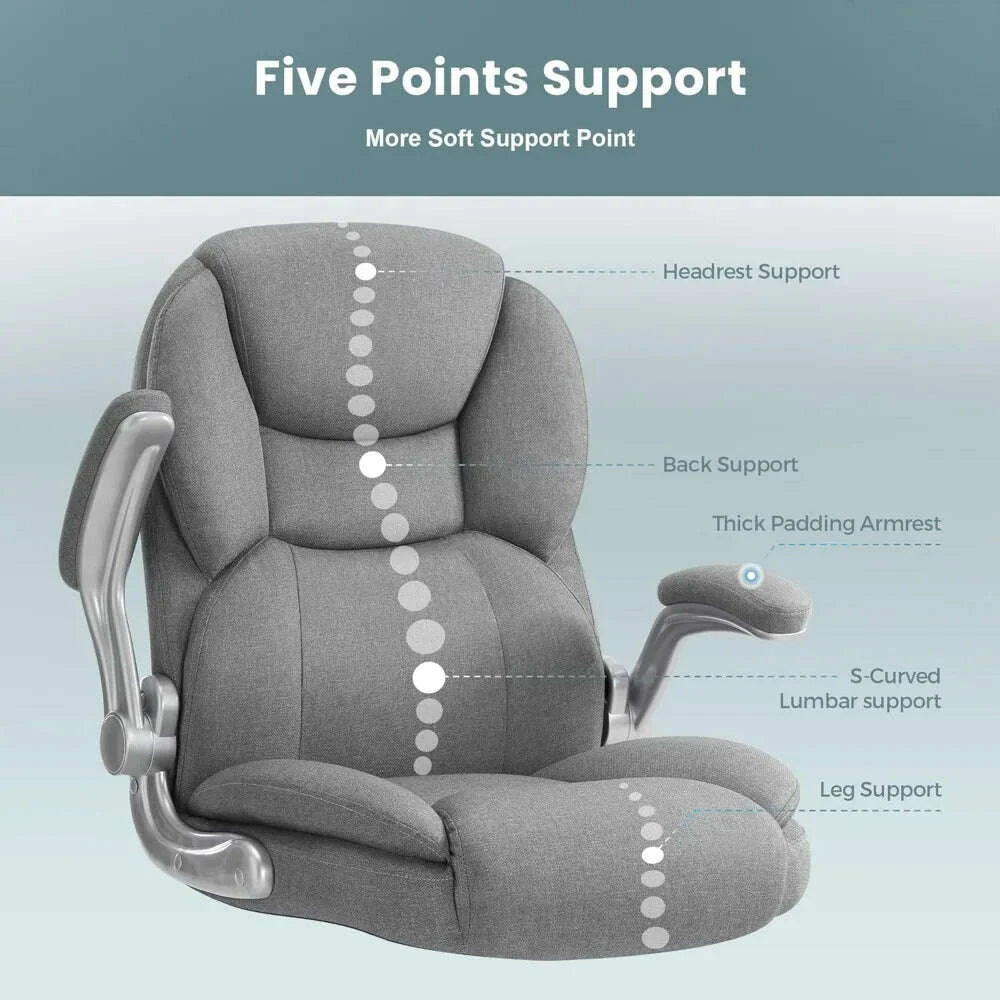 executive-ergonomic-office-chair-for-big-and-tall-high-back-desk-chair-with-padded-flip-up-armrests-and-lumbar-supportkimludkimlud-35571700