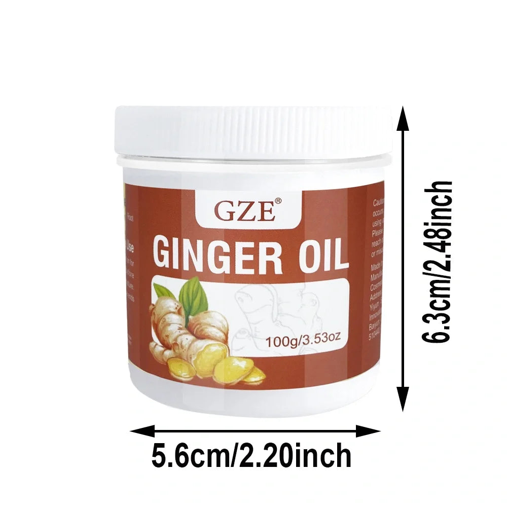 Ginger Infused Hair Oil For Nourished Length — Amber | KIMLUD