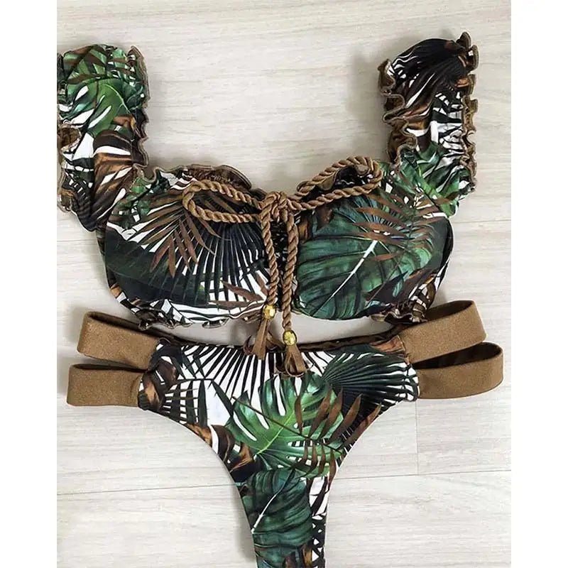 Rinabe Black Bikinis For Women Push Up Sexy Swimsuits Hollow Out Swimwear 2025 Bathing Suits Solid Bikini Set Summer Beachwear