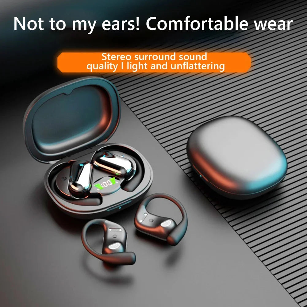 AI Translator Earbuds Real-Time Voice Translator 144 Languages Instant Translation Noise Canceling Wireless Bluetooth Headphones