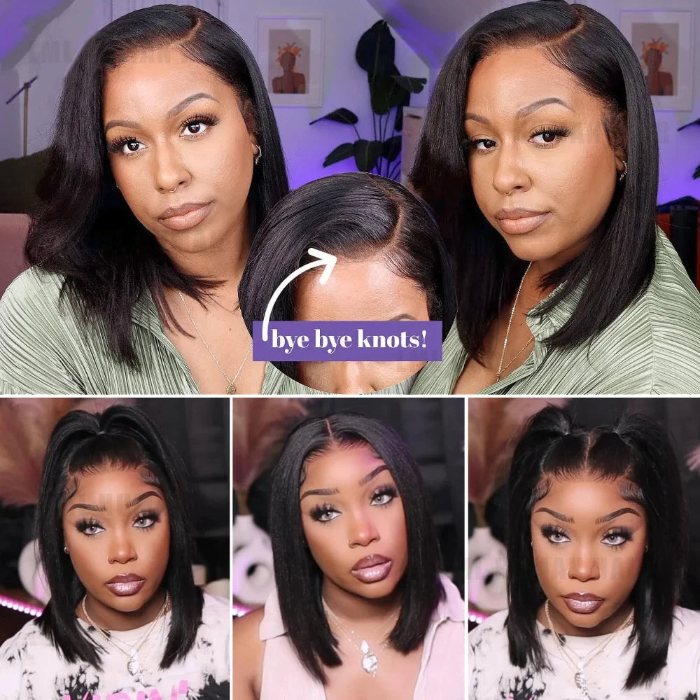 Lace Front Wig – 13x4 HD Lace Front – Remy Human Hair – Transparent | KIMLUD