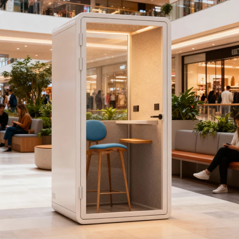 Office Cabin – Soundproof Modular Steel Structure – Indoor Use | KIMLUD