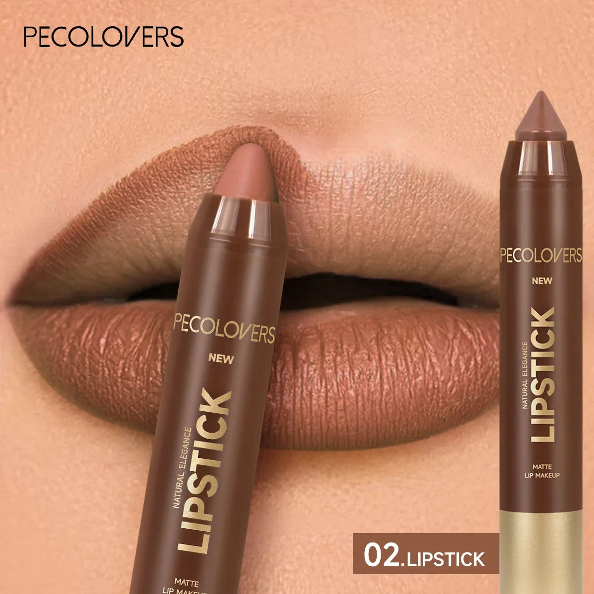 Matte Lipstick Waterproof Velvet — Multicolor | KIMLUD