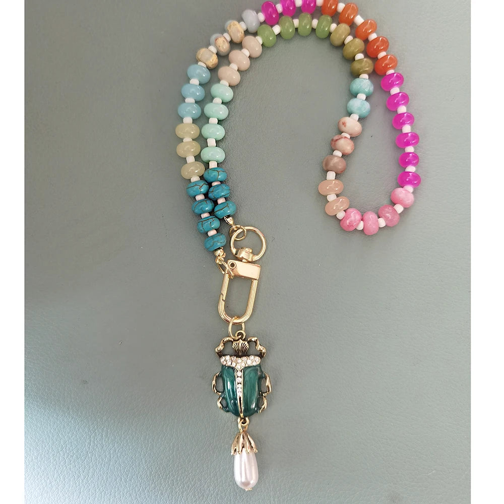 Pendant Necklace – O Chain Design – Copper | KIMLUD