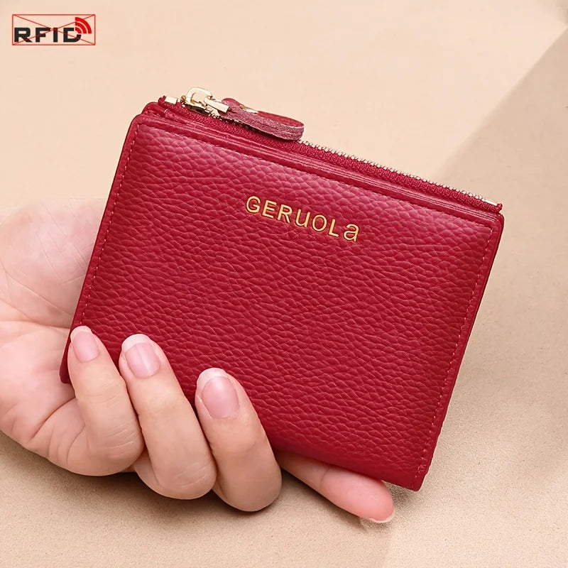 RFID Blocking Wallet – Slim 2-In-1 Card Holder – Leather | KIMLUD