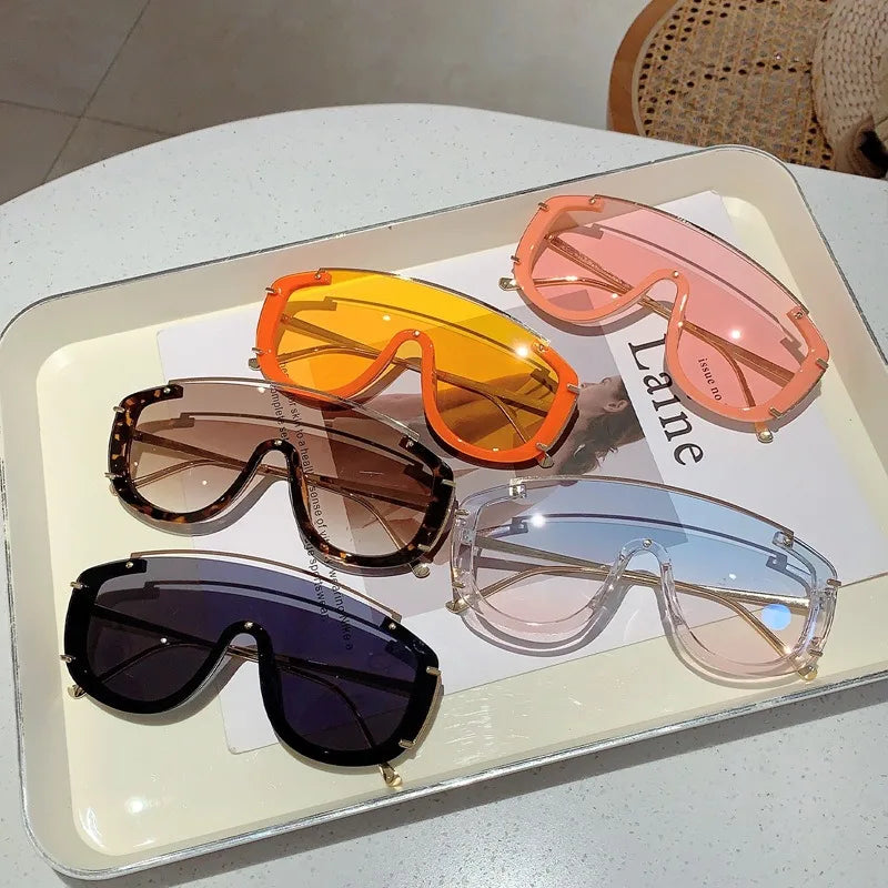 Leopard Tortoiseshell Sunglasses Gradient Lenses — Leopard Tortoiseshell | KIMLUD