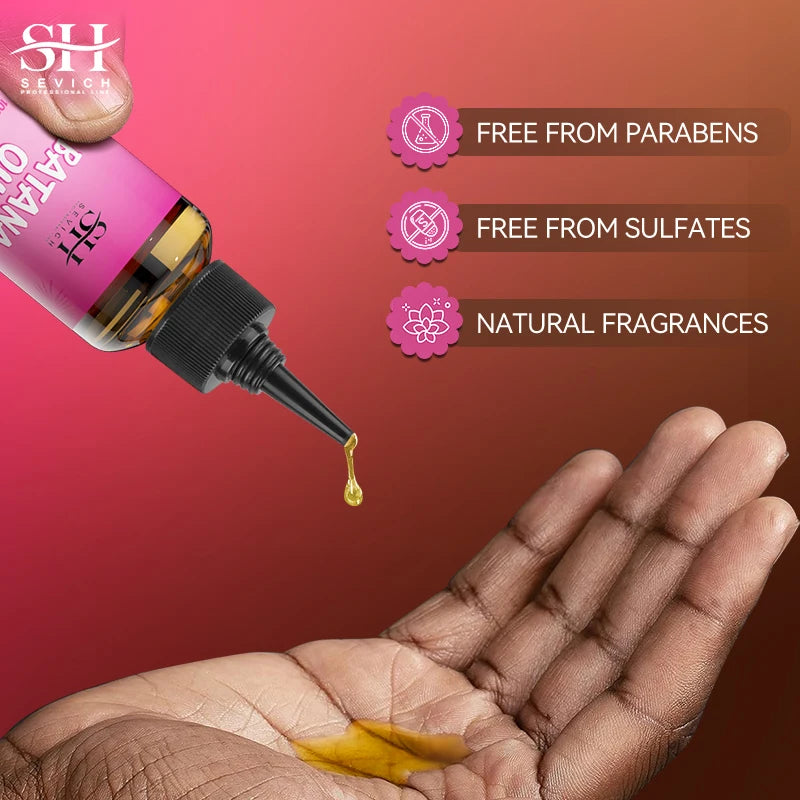 Batana Oil Scalp Massager Tool Set Anti-Hair Loss — Pink | KIMLUD