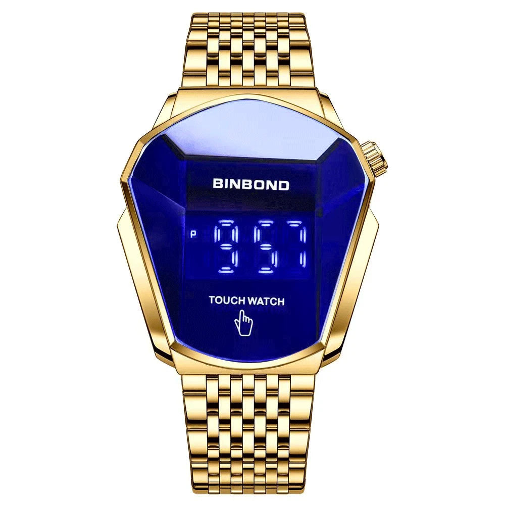 Original BINBOND Top Brand Luxury Military Fashion Sport Watch Men gold Wrist Watches Man Clock Casual Chronograph Wristwatch