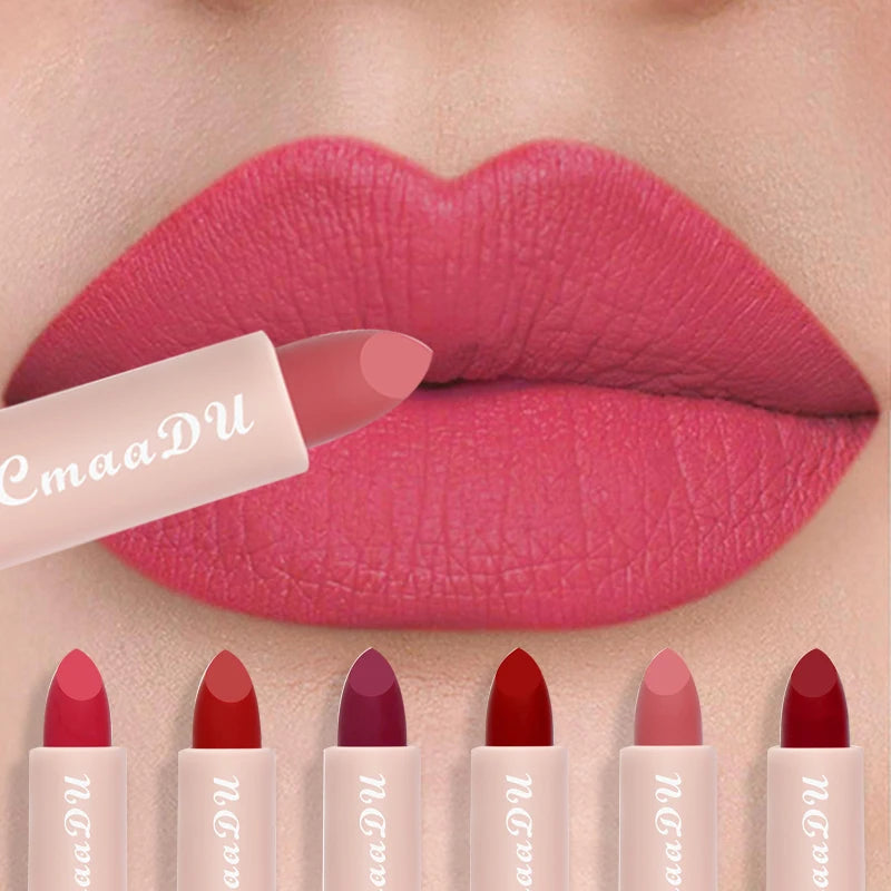 Lipstick – Waterproof Long-Lasting – Velvet Matte – Nude Pink | KIMLUD