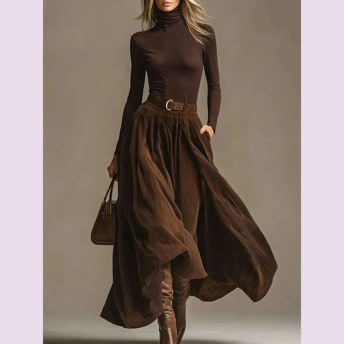 retro-long-sleeve-corduroy-long-skirt-suit-women-elegant-pocket-solid-2pc-set-fashion-turtleneck-long-sleeve-top-skirt-outfitskimlud-womens-fashion-34628377