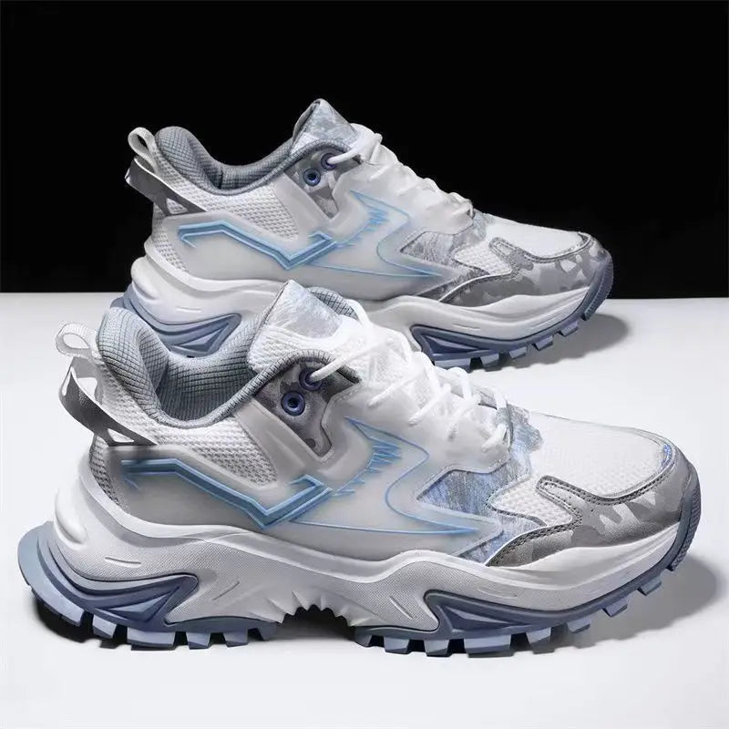 Men's Sneakers - Breathable Mesh - Casual | KIMLUD