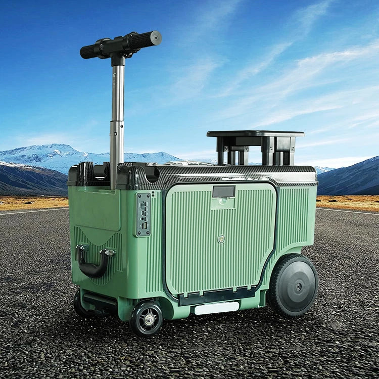 ABS-PC Luggage 20 Inch Electric Trolley — Custom Color | KIMLUD