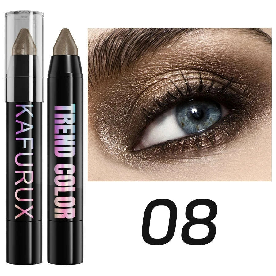 19-color-1pcs-smoky-dark-green-eyeshadow-pen-stick-waterproof-metallic-glitter-eye-shadow-highlighter-pencil-makeup-tool-cosmetkimludkimlud-35575054