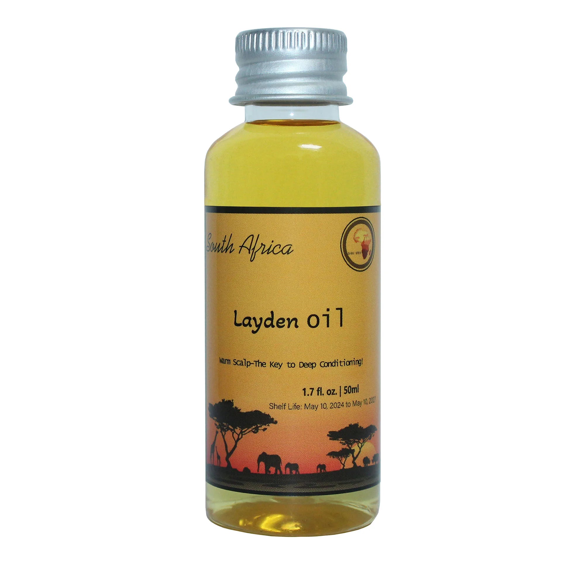 One Touch to Gorgeous with African Traditionally Cold-Pressed Layden Nourish Oil Scalp & Hair Roots Strengthening