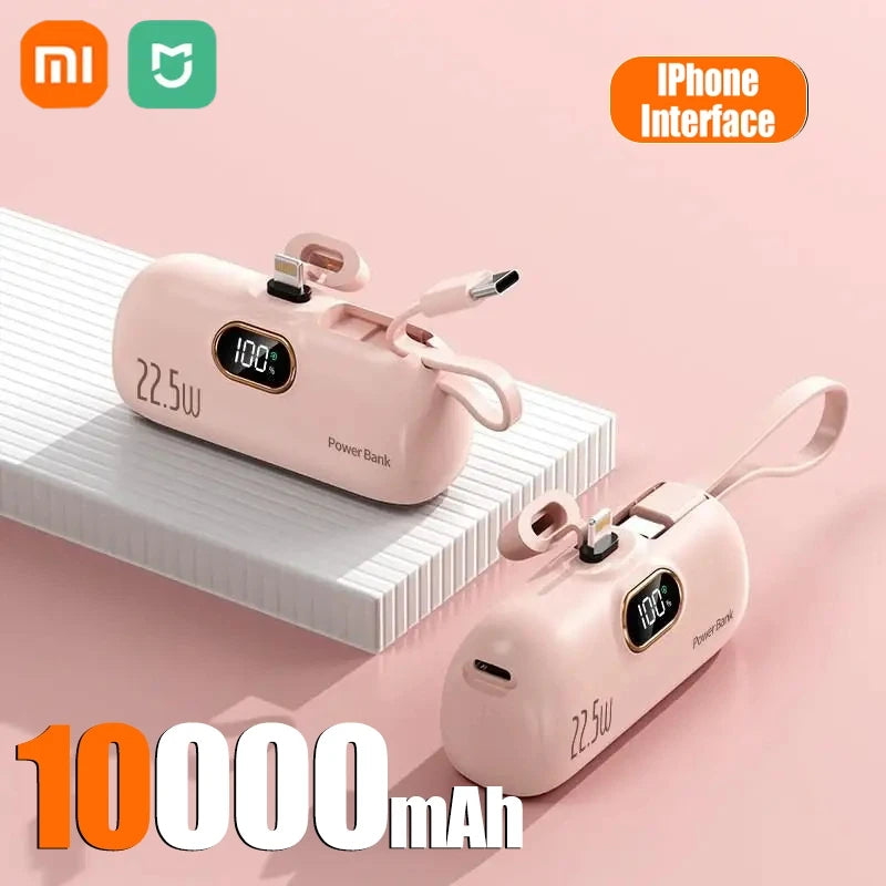 Xiaomi Mini Convenient Mobile Power Bank 30000mah Portable Fast Charging  suitable for iPhone 16 15 14 Samsung External Battery