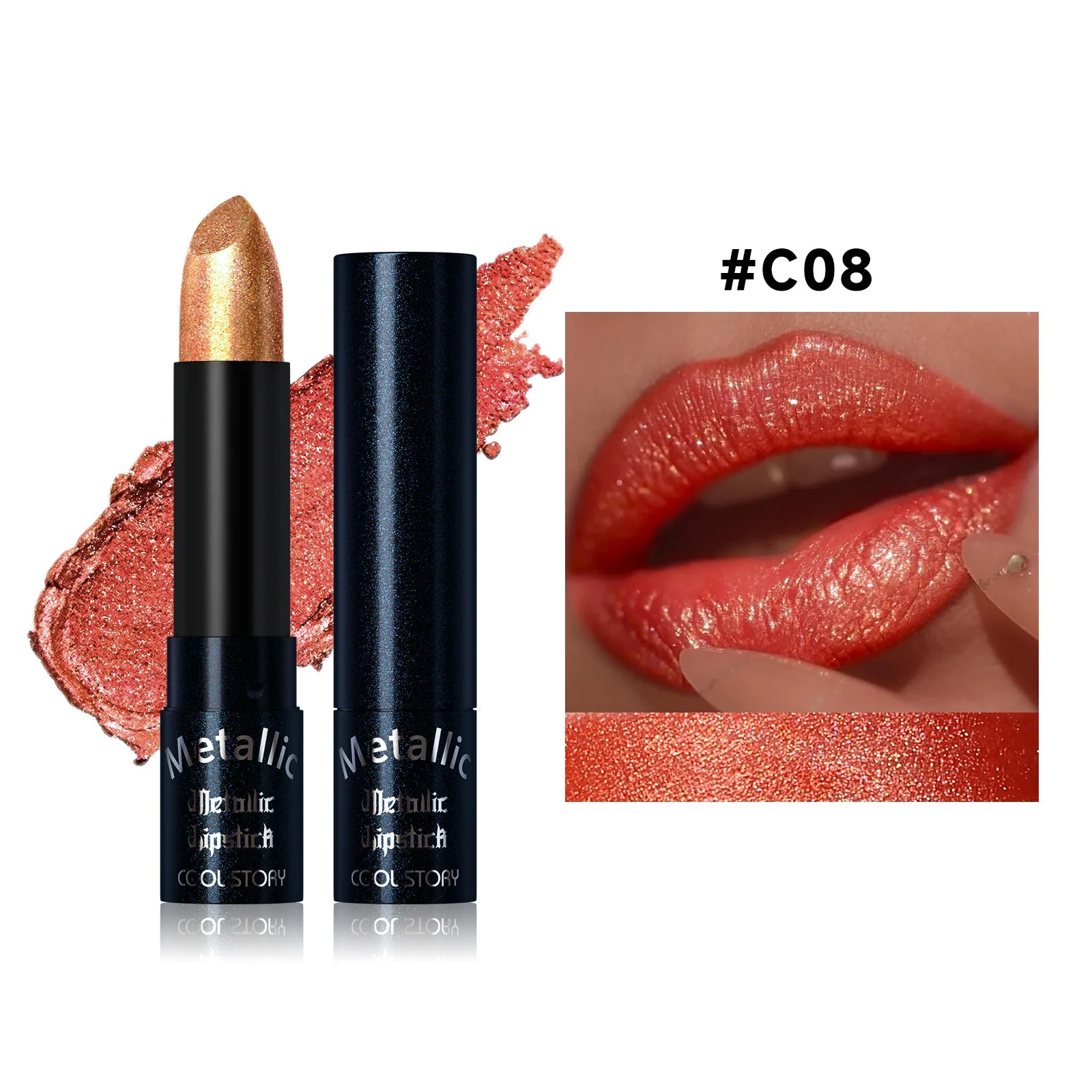 Lipstick – Waterproof – Matte – Pearlescent Pink | KIMLUD